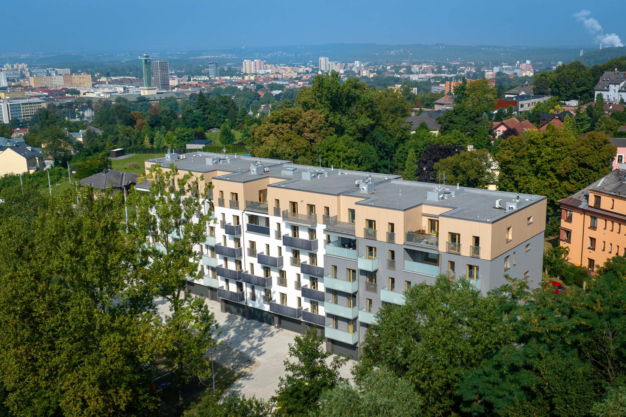 Rezidence Keltičkova – pohled na rezidenci