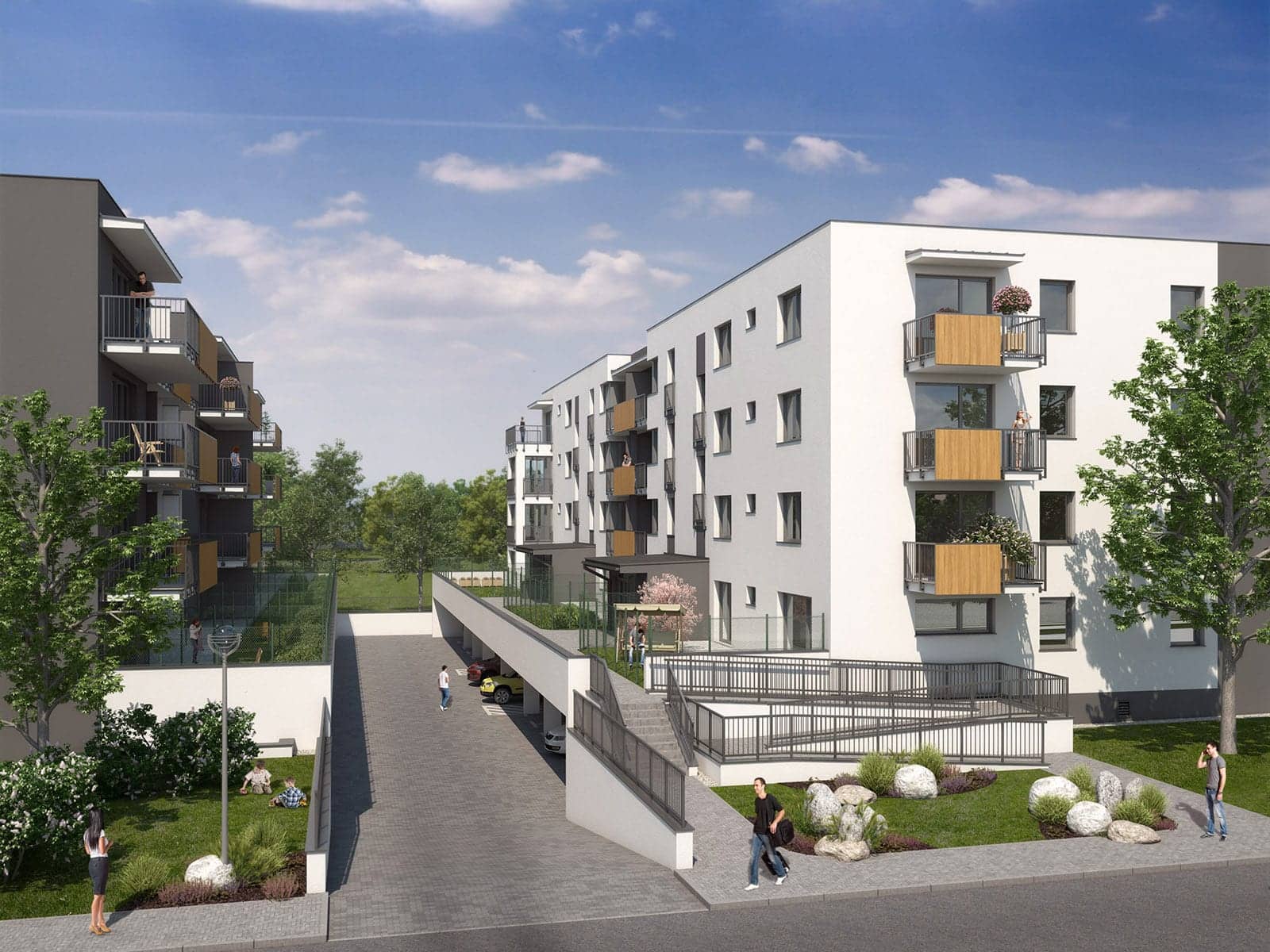 Slavonínské zahrady – budova C3